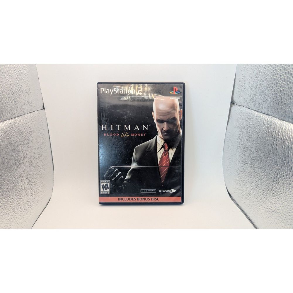Hitman Blood and Money PS2 With Manual and Bonus Disc